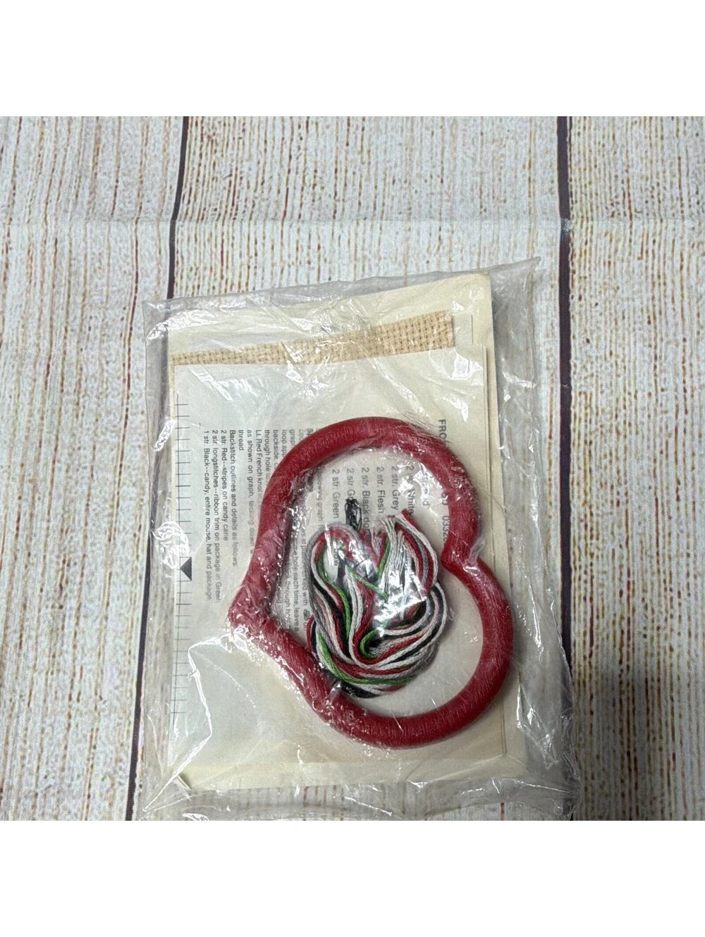 Crafts Etc Whimsical Christmas Cross Stitch Ornament Kits 2 Framed mouse goose